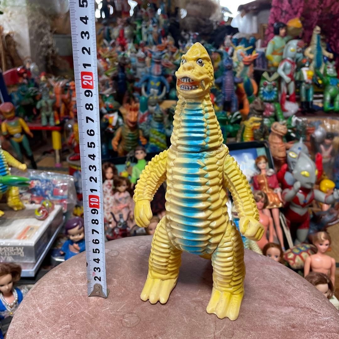 美品　当時物　マルサン　レッドキング　円谷プロ　1966年発売 Yahoo!オークション - 当時物 マルサン商店 第一期 レッドキング ソフ