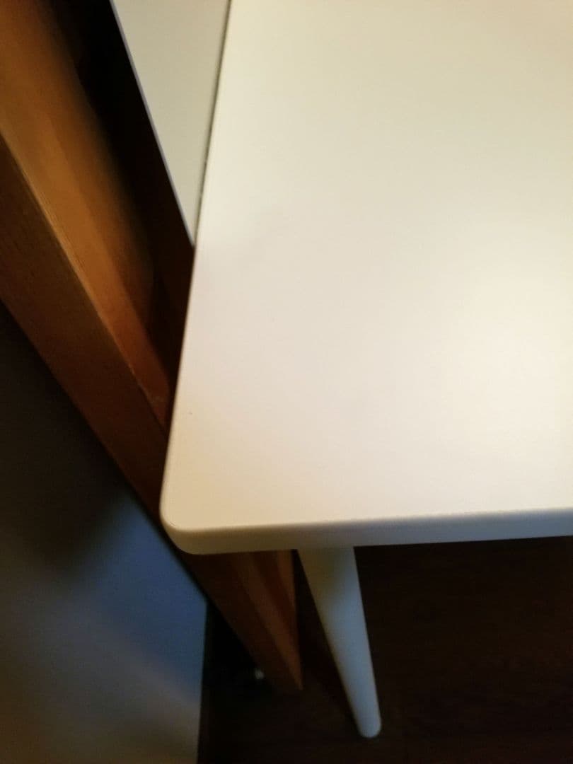 《希少‼️廃盤品》無印良品 マグネットボード付デスク 120×60 　ホワイト