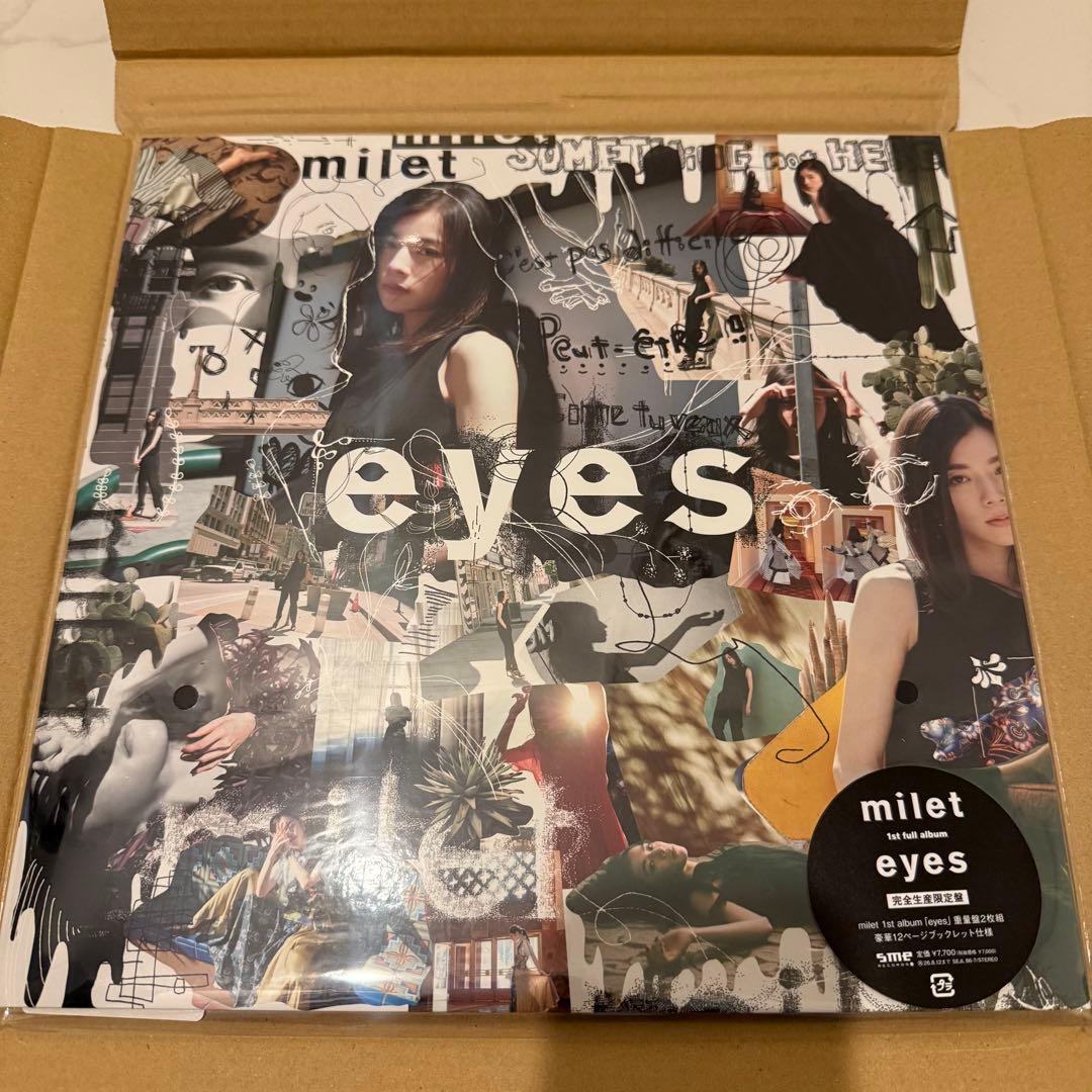 milet 『eyes』 完全生産限定盤（アナログレコード）メガジャケ付き LP