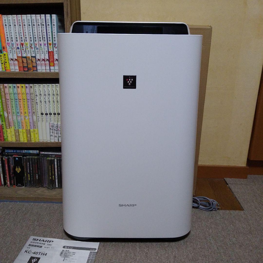SHARP 加湿空気清浄機 KC-40TH4 2021年製 ホワイトの通販｜www