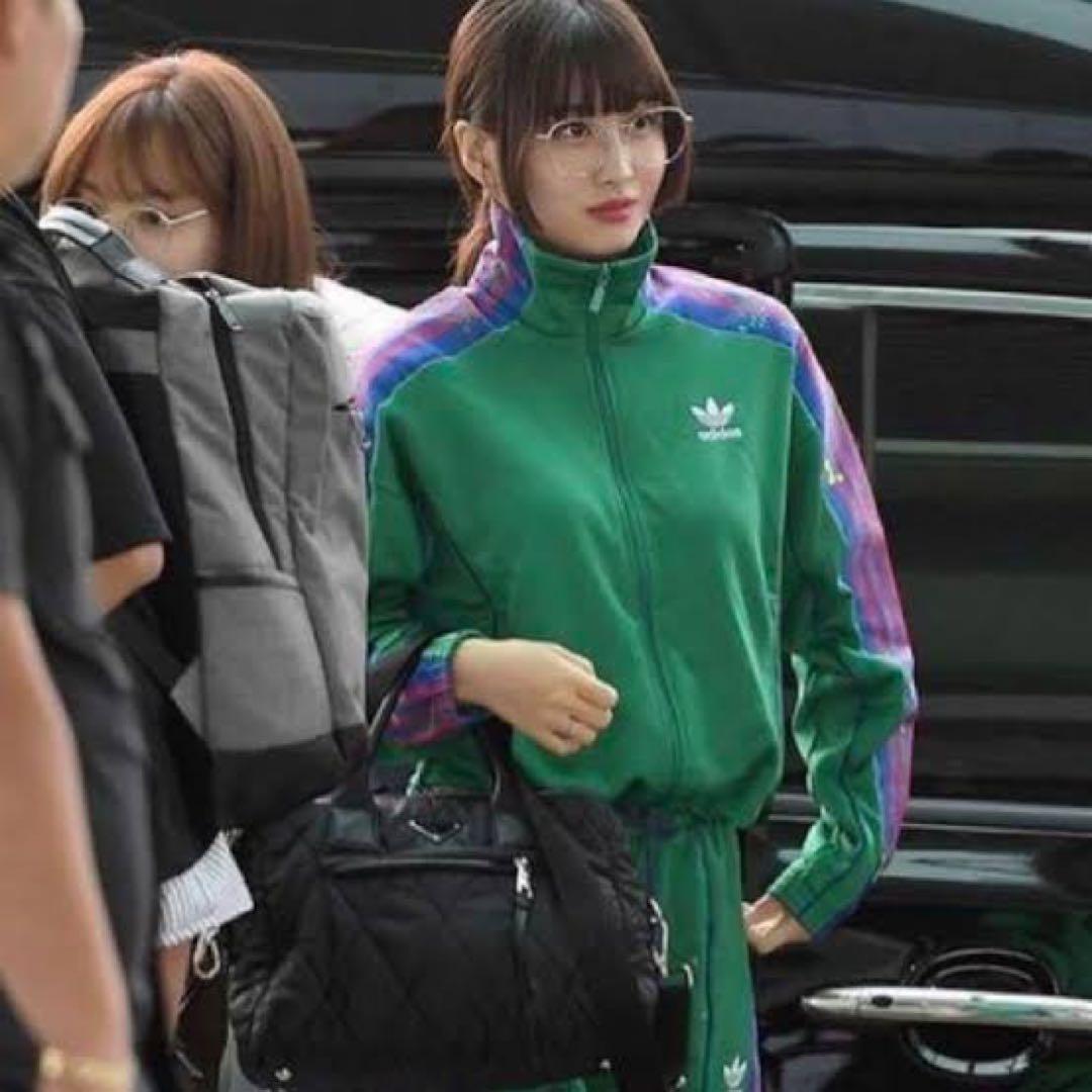 twiceモモ着用 希少アディダスオリジナルス ジャージ - メルカリ