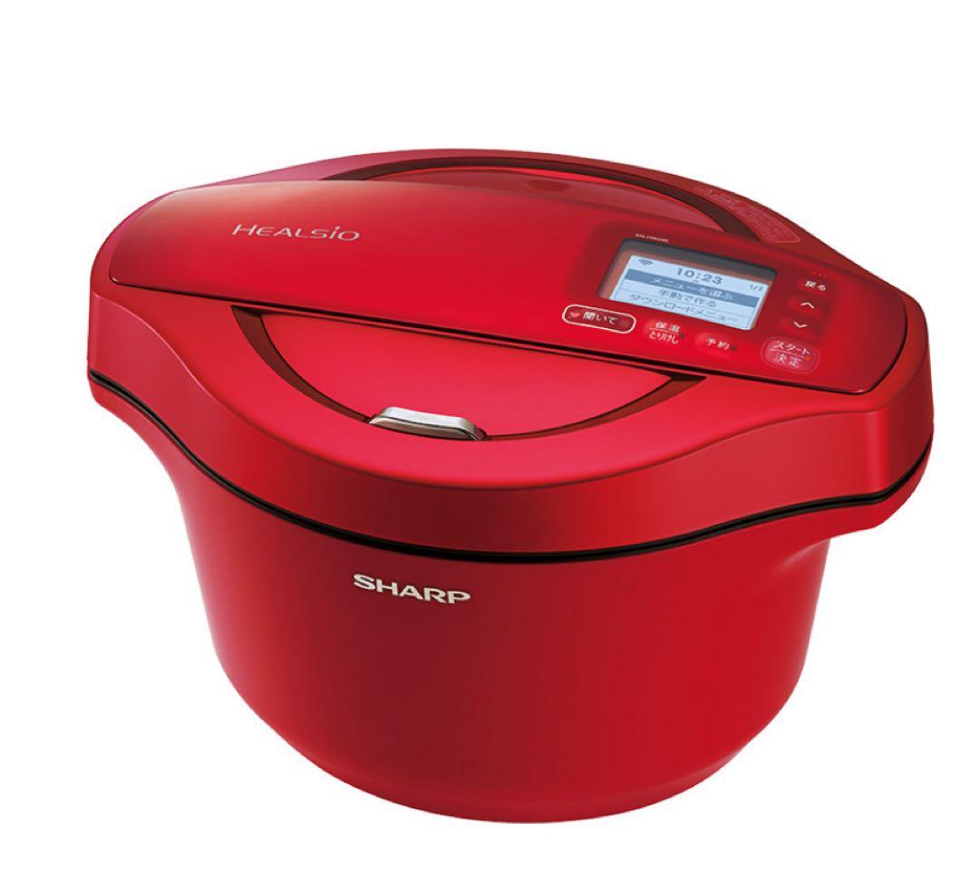 SHARP 自動調理器 KN-HW24E-R 2.4L