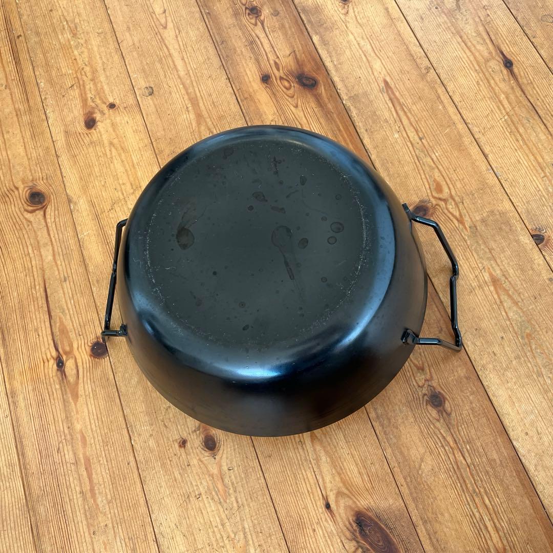 ラバーゼ 有元葉子 揚げ鍋 天ぷら鍋 28センチ 2点セット おしゃれ