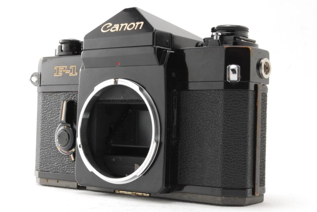 【訳あり品】 キャノン Canon F-1 後期 ボディ 中古】(キヤノン) Canon F-1 後期 ボディ+パワーワインダーF (旧F-1用