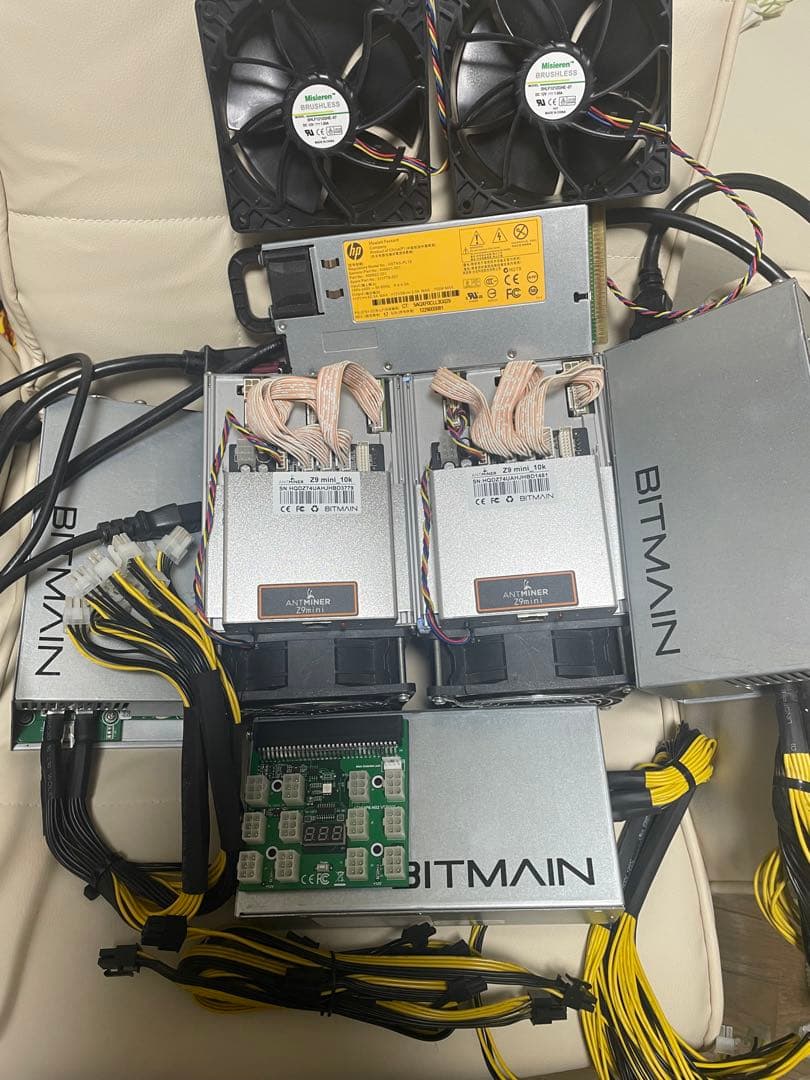 Bitmain Antminer セット　ビット　マイニング Amazon | Antminer S9j 14.5TH/s ビットコイン マイナー