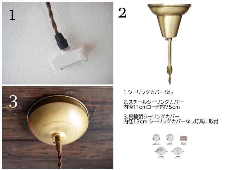 ポポラート様専用 バブルガラスペンダントランプクリアLペンダントライト