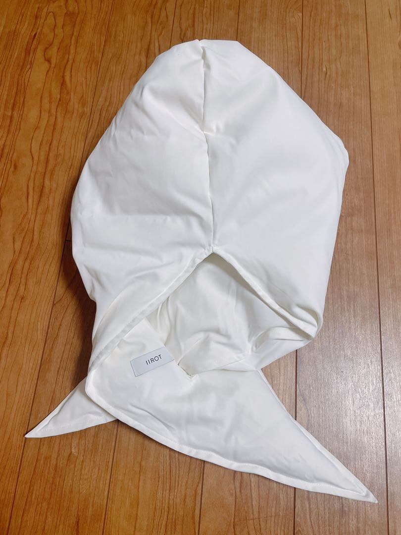 iirot イロットPadded Hoodie white UABY バラクラバ - メルカリ