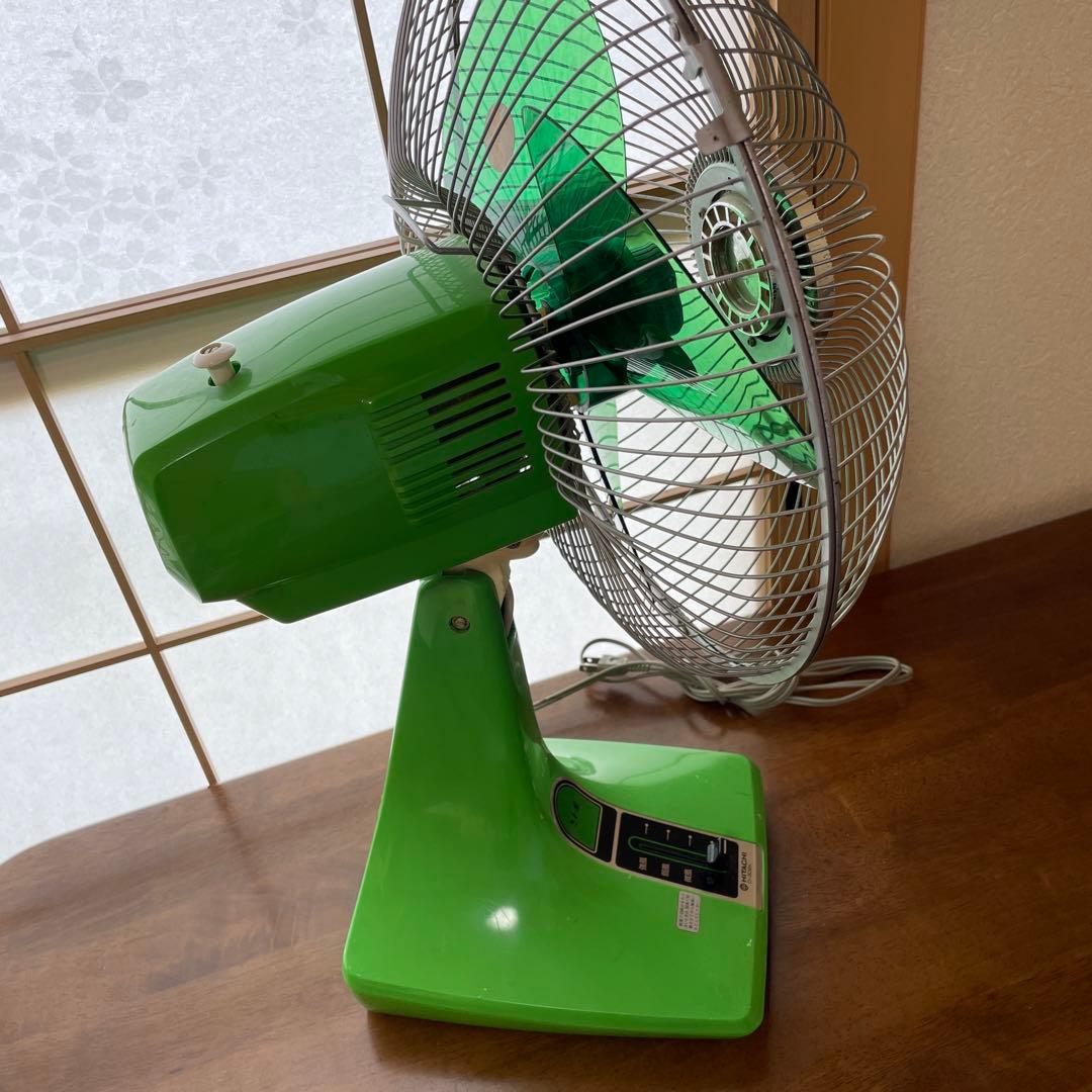 昭和レトロ 扇風機 日立 作動確認済 - メルカリ