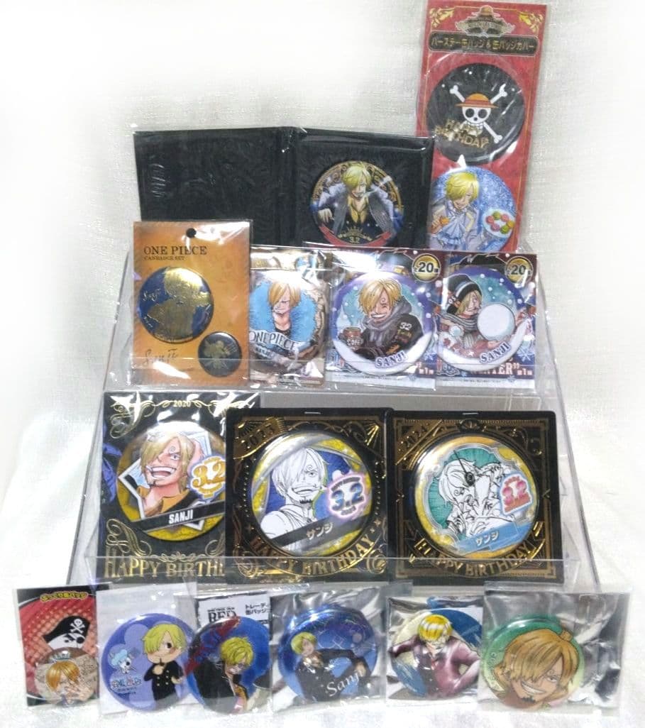 ワンピース サンジ 缶バッジ まとめ売り 72点セット - メルカリ