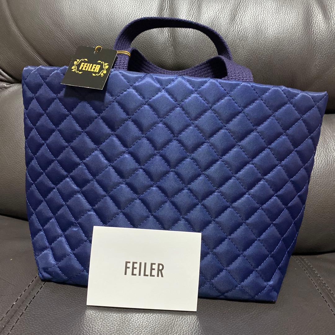 FEILER学校フェイラハイジ パックインミニバック ネイビー新品の通販は