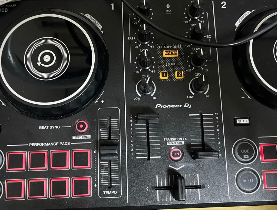 DJ機材 DDJ200 pioneer DDJ-200 (archived) 2-channel Smart DJ controller (black) - Pioneer DJ