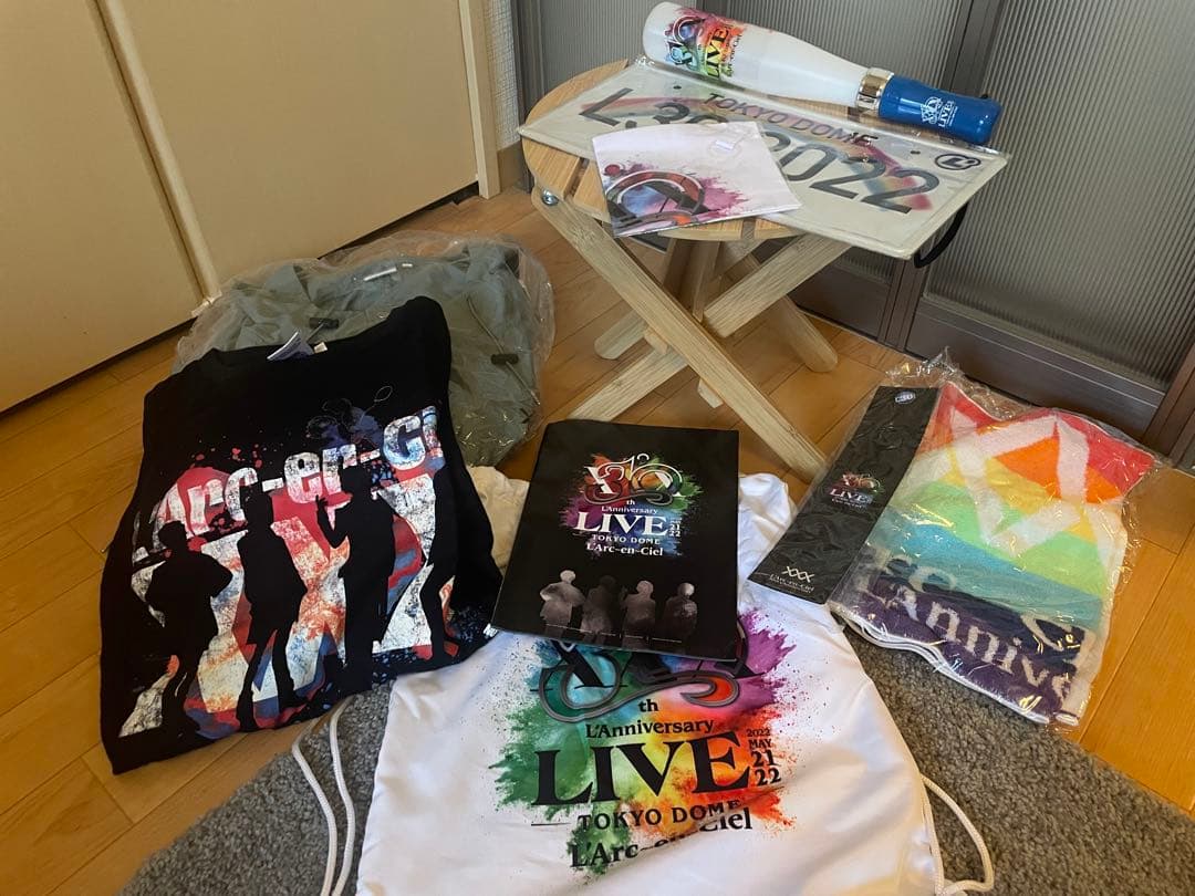 まとめ売りラルクアンシエルL'Arc〜en〜Ciel 30th 公式ライブセット L'Arc～en～Ciel、結成30周年イヤーを締めくくる東京ドーム2Days