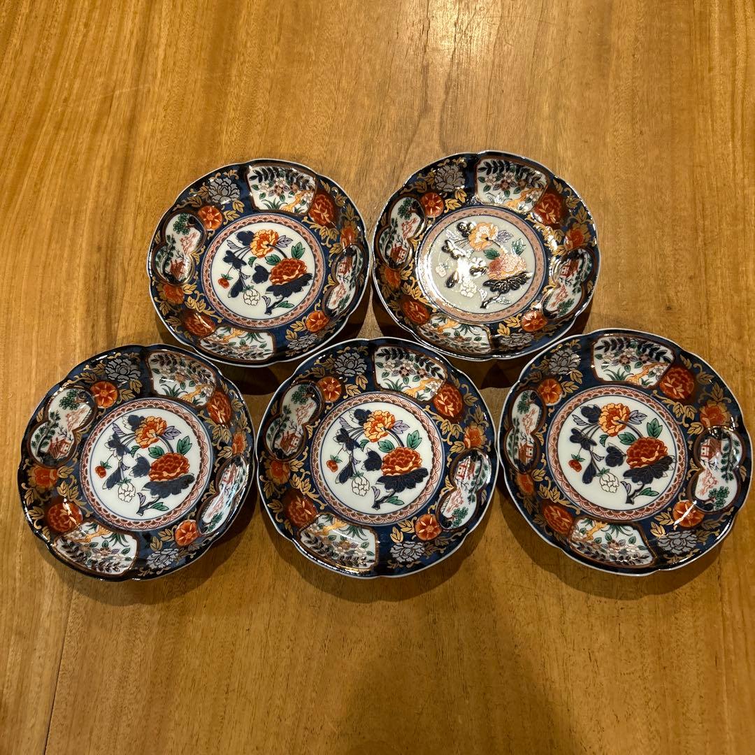 有田焼 和山窯 金彩古伊万里絵付 平皿 五枚 - メルカリ