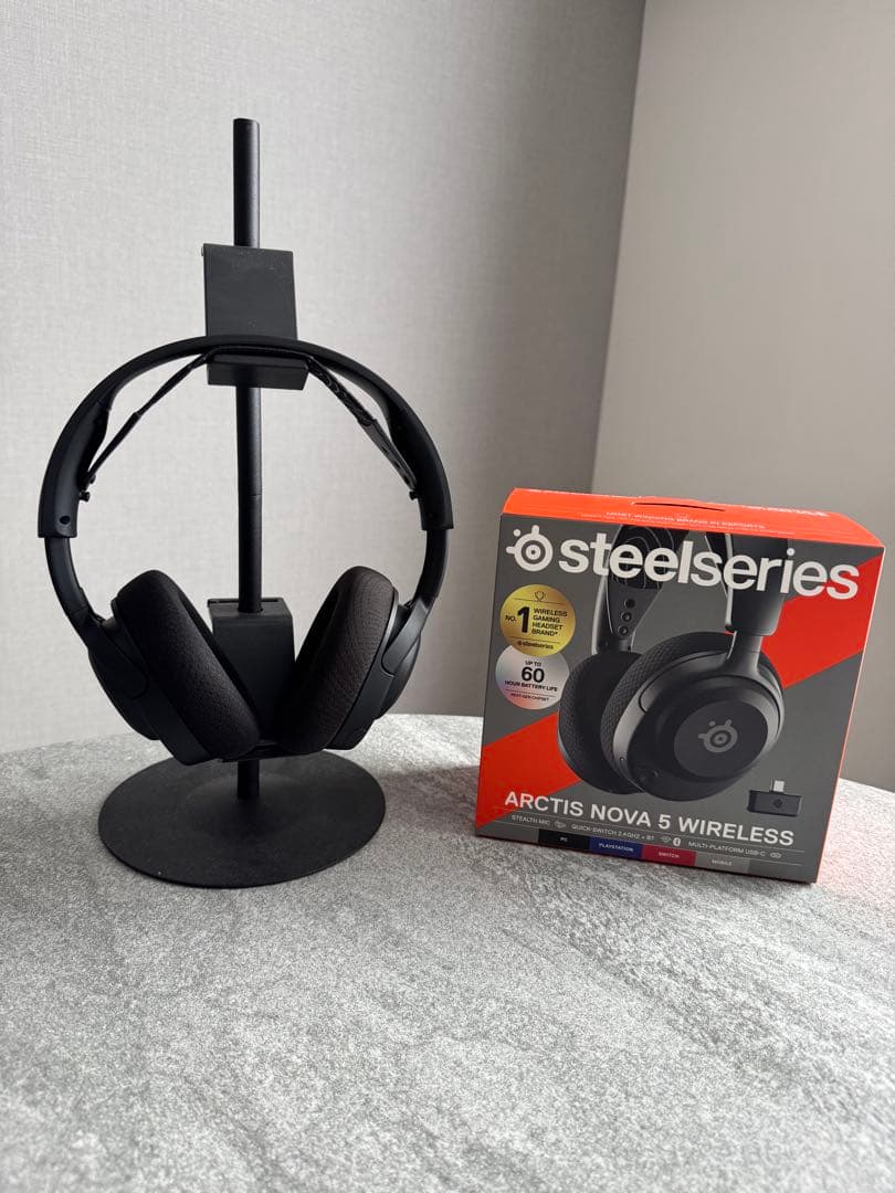 ヘッドホン SteelSeries Arctis Nova 5 Wireless Amazon.com: SteelSeries Arctis Nova 5 Wireless Multi-System Gaming