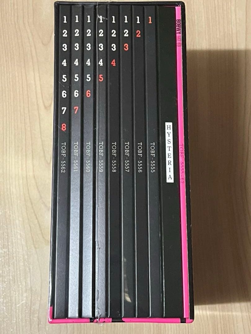 【未開封・DVD】BOØWY “GIGS” BOX 8枚組