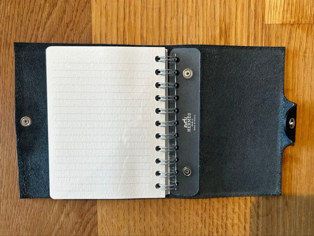 新品未使用 エルメス ユリス黒 リフィルセット - メルカリ