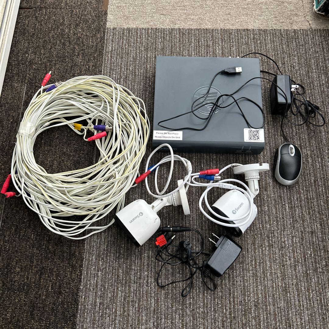 swann 防犯カメラ Swann 防犯カメラ 8ch NVRレコーダー 4K 800万画素 2TB搭載IP66 屋外