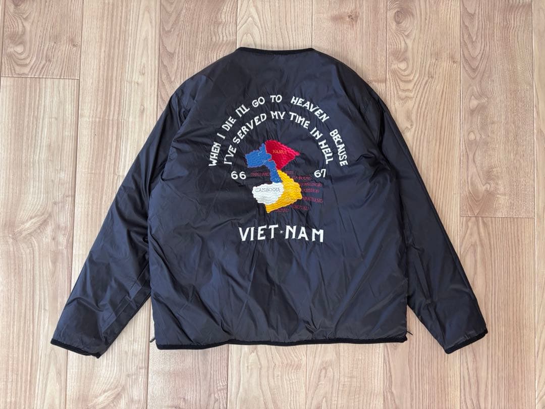 TAION ジャパンスペシャル リバーシブル ベトジャン ダウンジャケット TAION(タイオン)】〈ユニセックス〉ジャパンスペシャル リバーシブル