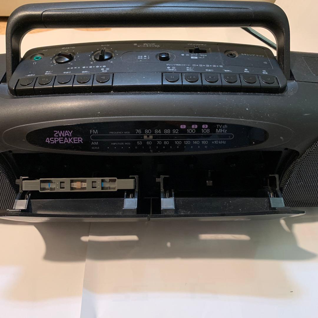 ラジカセ(W)/SANYO U4-W24【ジャンク】 - メルカリ