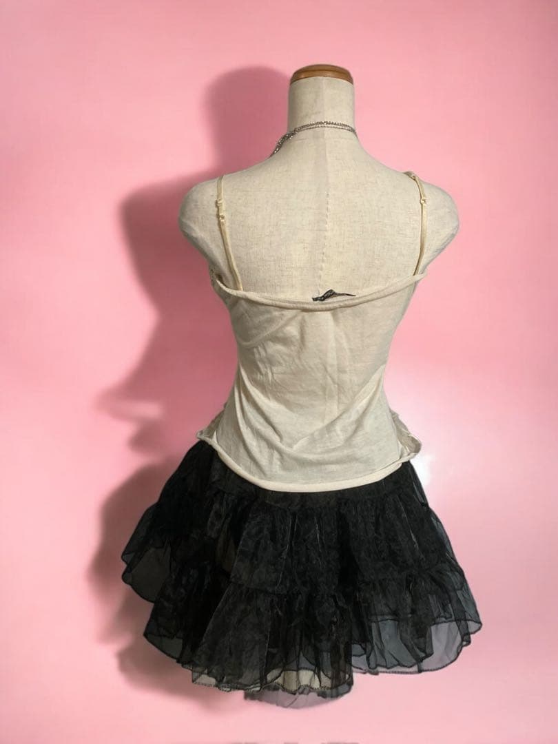 レア白ふりふり姫ギャルy2kフェアリーグランジロック古着屋ゴシック