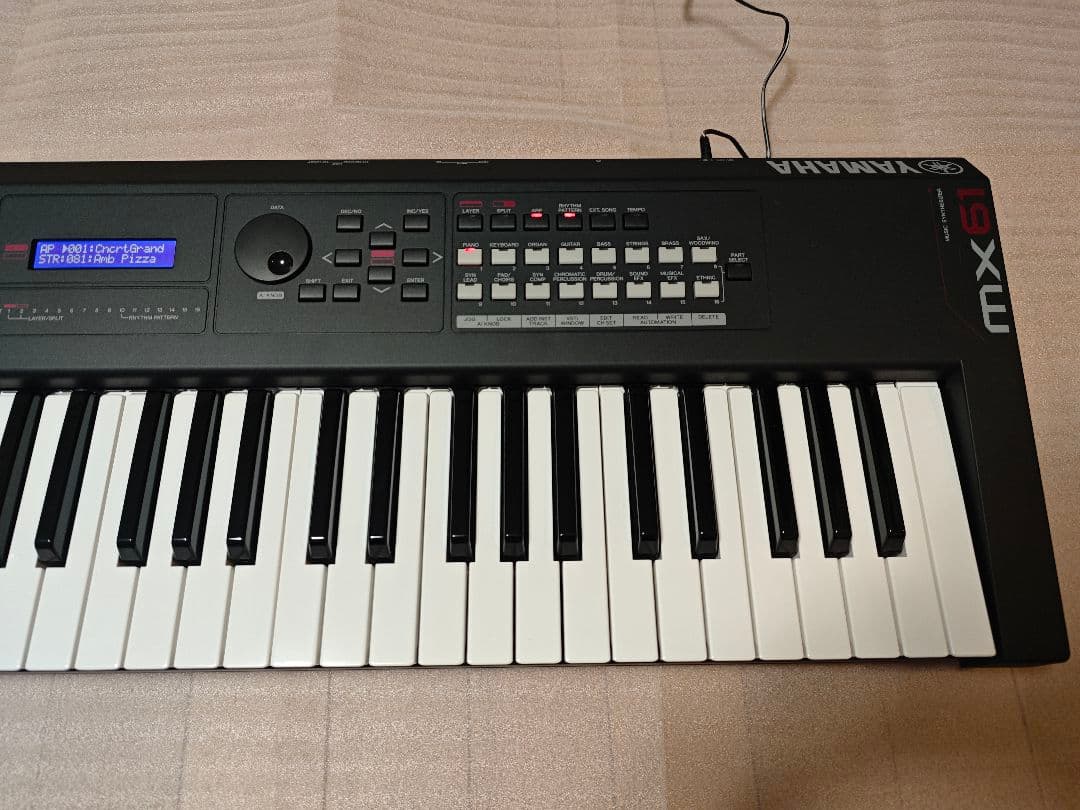 輝幸 藤岡様】 MX61 シンセサイザー 61鍵 汎用ケース フットスイッチ