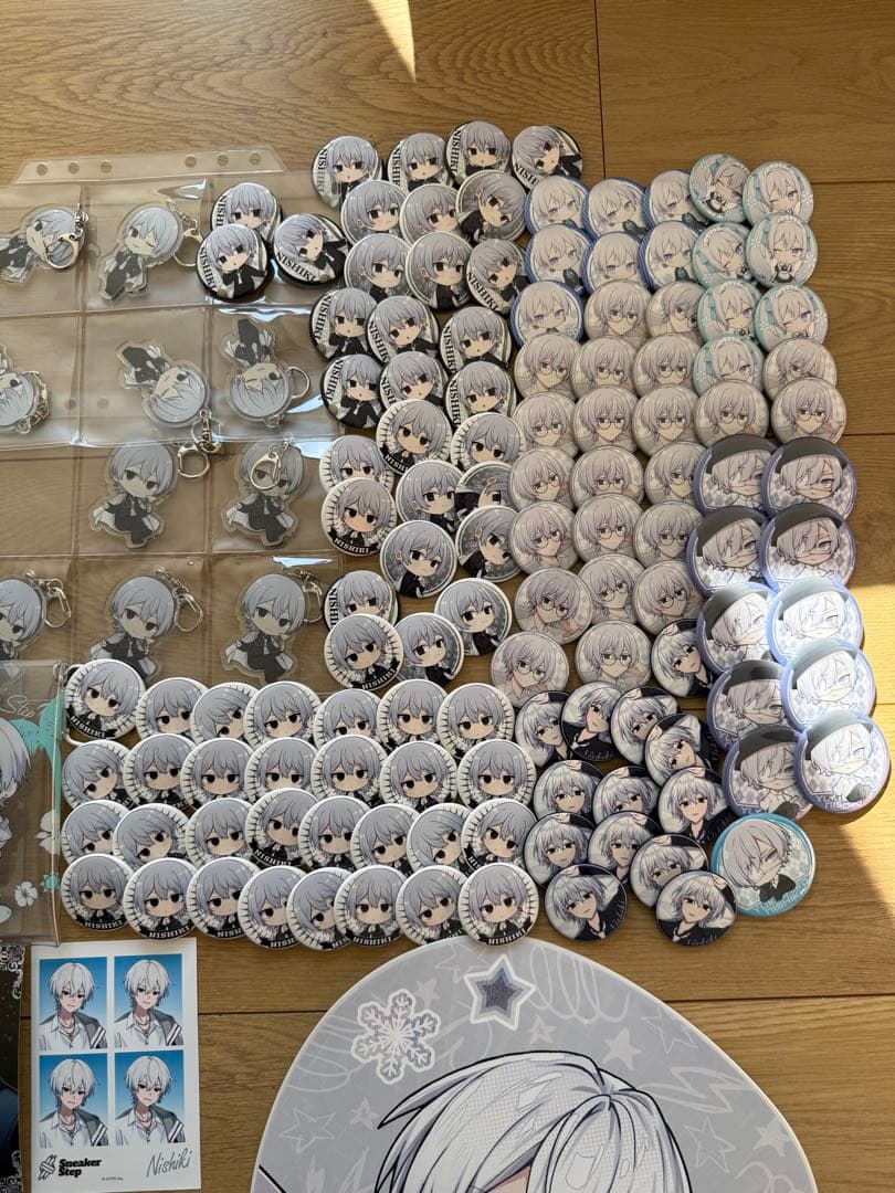 まとめ売り】SneakerStepにしき グッズ 缶バッジ アクキー アクスタ