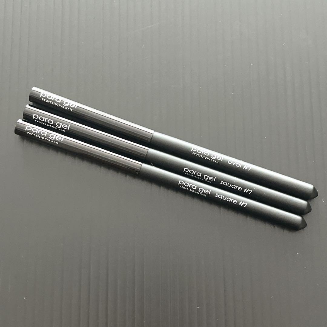 パラジェル para gel パラブラシ ネイルブラシ 筆 オーバル＆スクエア パラブラシoval(オーバル)♯7<br>キャップ付 | すべての商品 | | para