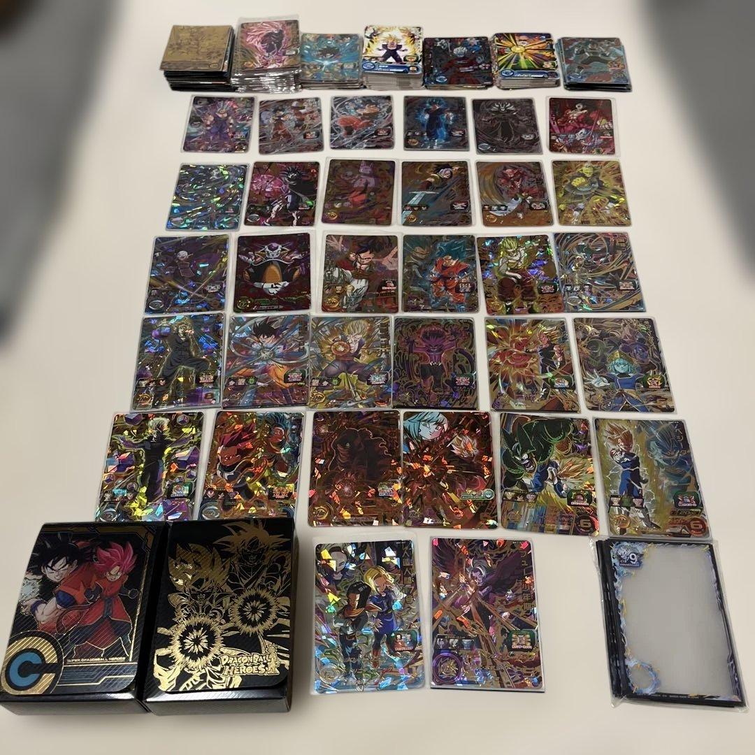 ドラゴンボールヒーローズ　引退品　まとめ売り ドラゴンボールヒーローズ 引退まとめ売りブロリー入り16枚セット