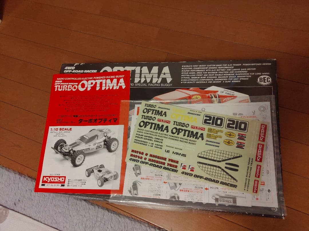 京商ターボオプティマ KYOSHO TURBO OPTIMA 1/10 ラジコン
