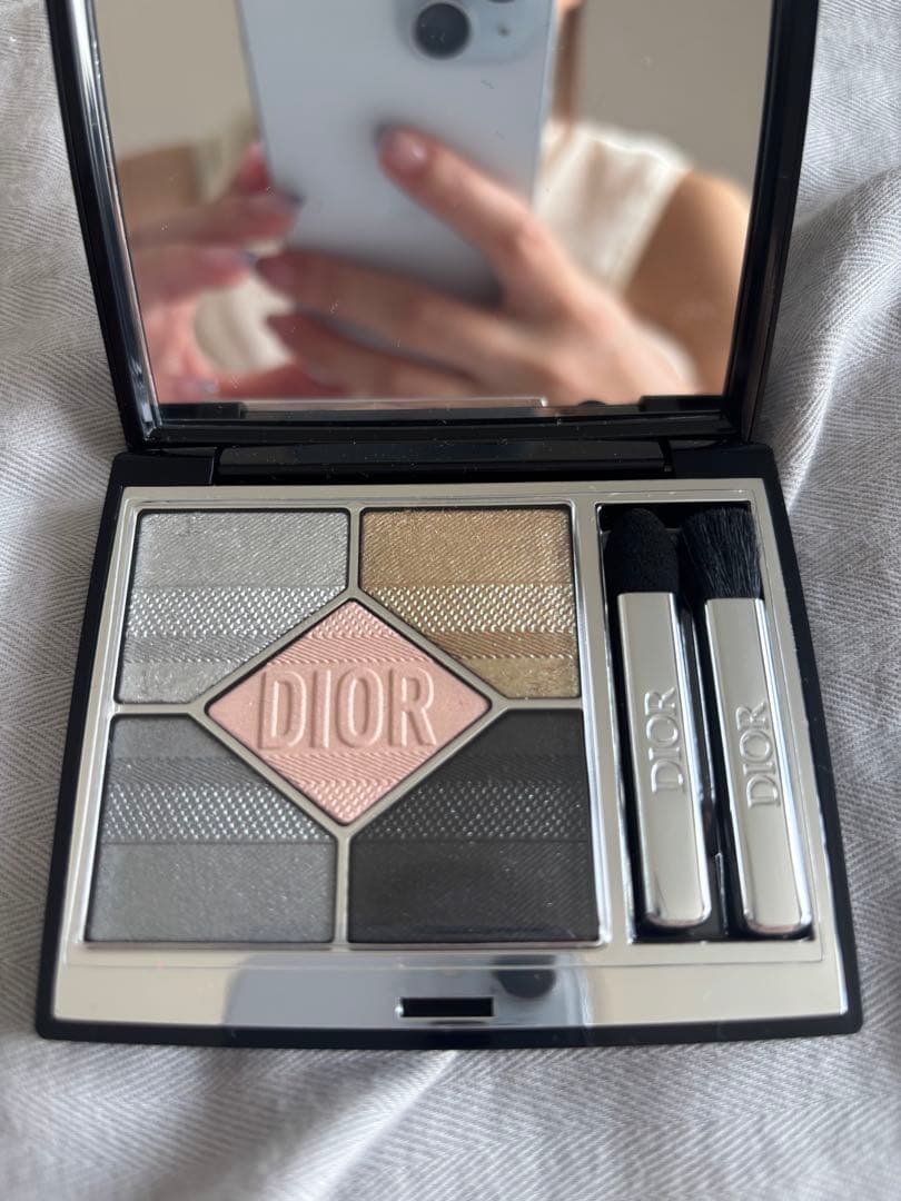 Dior アイシャドウパレット グレー系 サンク クルール｜Diorの口コミ - . #今日のメイク ⁡ グレーメイク