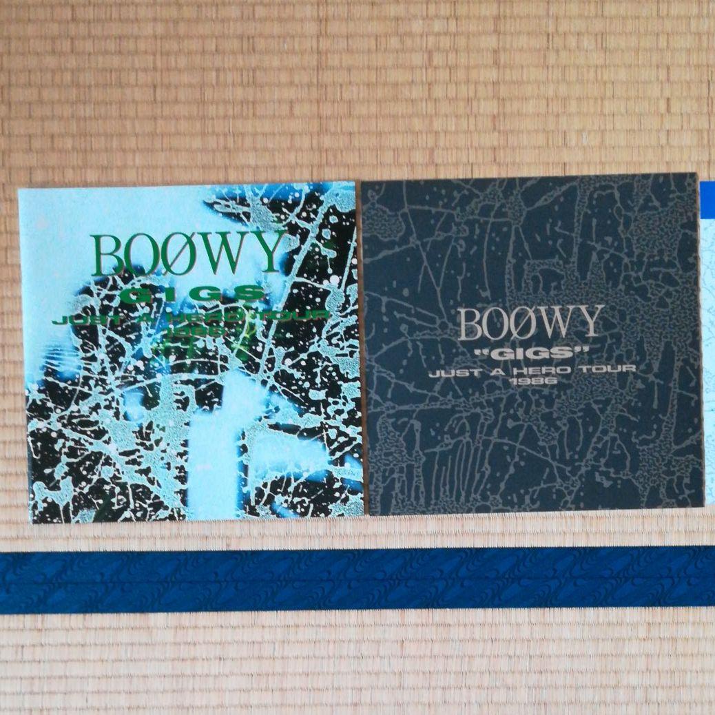 BOØWY GIGS Just a hero tour CD 初回限定盤 - メルカリ