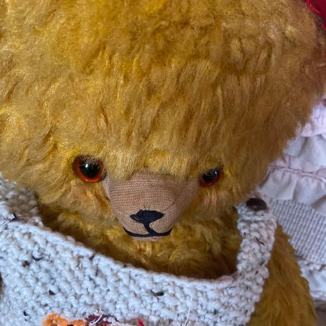 大きなDDRベア ベルリンベア ビンテージベア アンティークベア