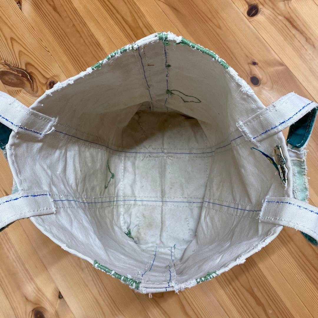 80s L.L.BEAN ビーントート 2色ギザタグ　グリーン