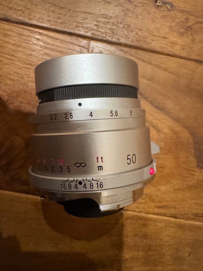 Voigtländer Color-Skopar 50mm f/2.2レンズ 新品)Voigtlander (フォクトレンダー) COLOR-SKOPAR 50mm F2.2 VM