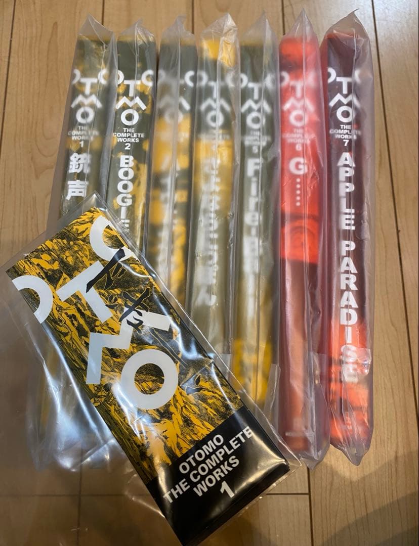 大友克洋　OTOMO THE COMPLETE WORKS 1〜7 ステッカー有 初版限定特製ステッカー付き】OTOMO THE COMPLETE WORKS 大友克洋全集7