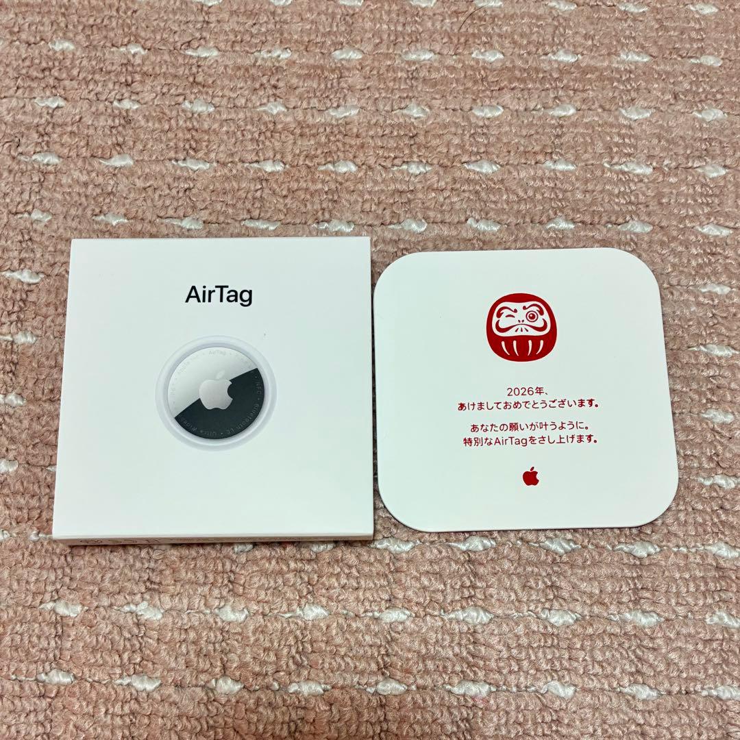 新品未使用】 AirTag エアタグ 2026 だるま - メルカリ