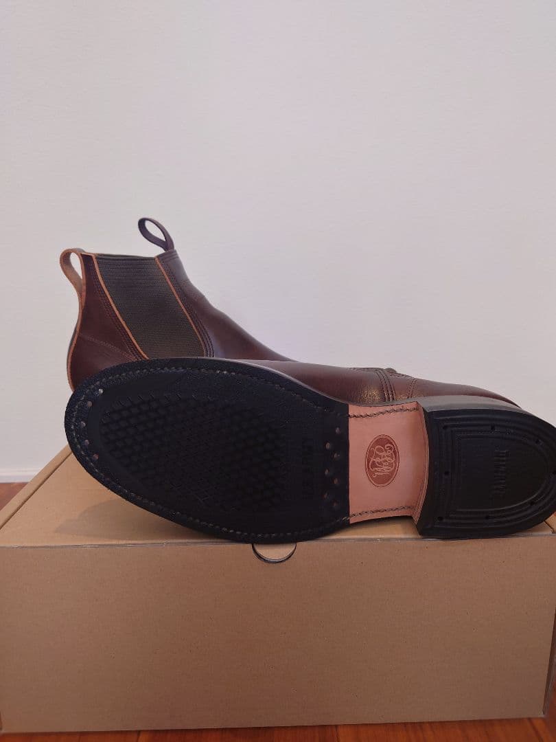 AtLast&Co. サイドゴアブーツ ブラウン size 7 - メルカリ