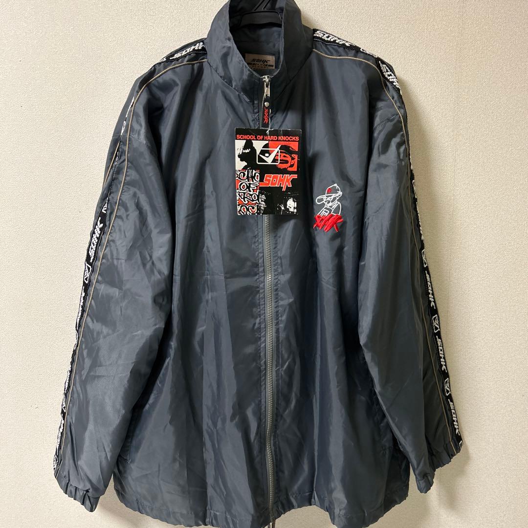 送料込み！新品SOHKショック ナイロンセットアップ Y2K B系デッド