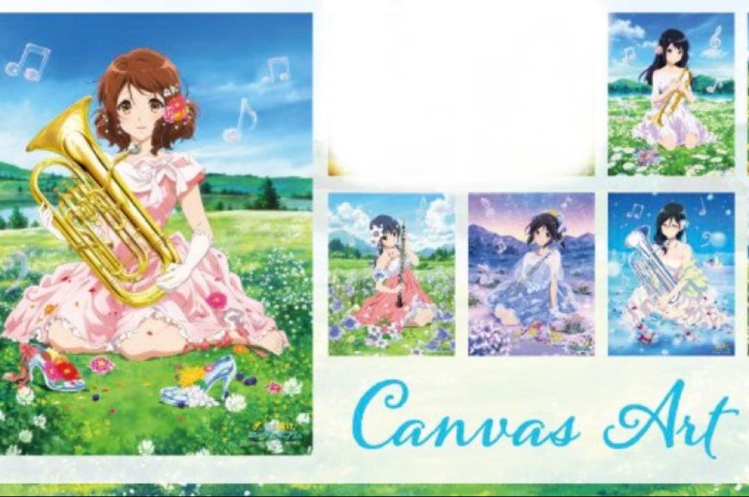響けユーフォニアム キャンバスアート 5種 新品未開封 響け！ユーフォニアム キャンバスアート【久美子】【在庫品】
