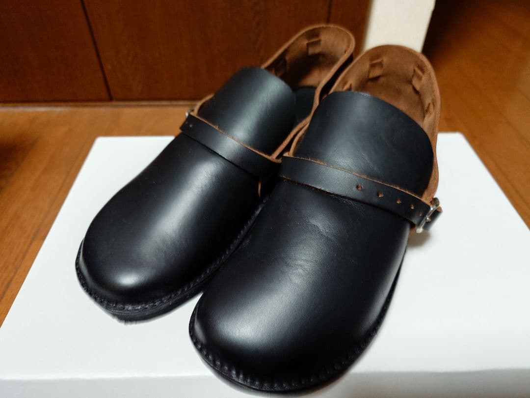 フェルナンドレザー ミドルイングリッシュ US7.5E ブラック Fernand Leather フェルナンドレザー｜Middle English (ブラック