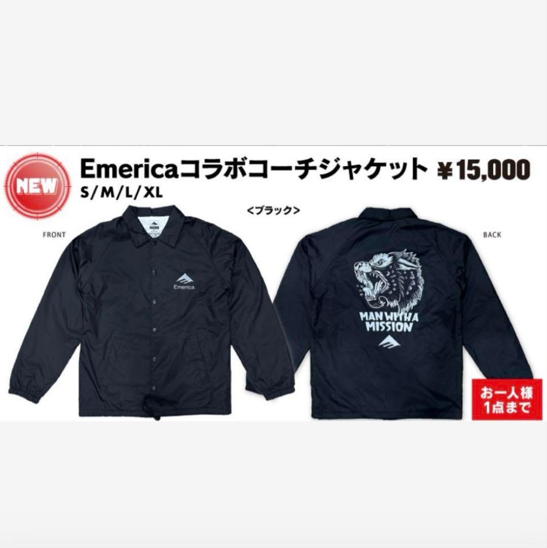 Emericaコラボコーチジャケット S MAN WITH A MISSION - メルカリ