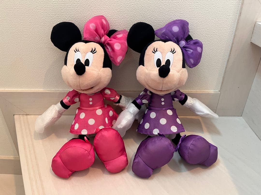 ミニー　ぬいぐるみチャーム　2体　ミニパル　ミニーの日　ファンダーランド これも予約販売になっちゃった パルパルーザ ミニーのファンダー