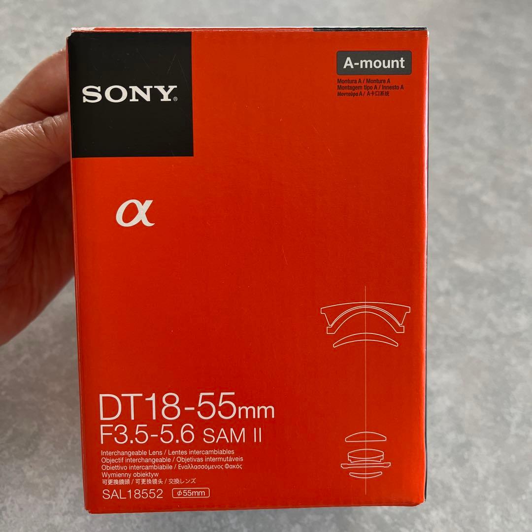 【新品未使用】SONY デジタル一眼レフカメラα 用レンズDT18-55mm α（ソニー） ソニー SONY α100 DT 18-55mm 標準 レンズセット デジタル