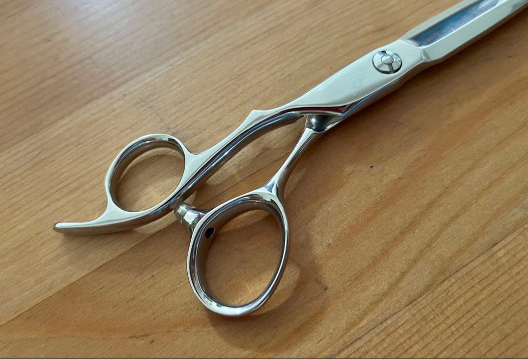 左用】新品未使用 6.3インチ シザー ハーフ剣型スーパーゴールド