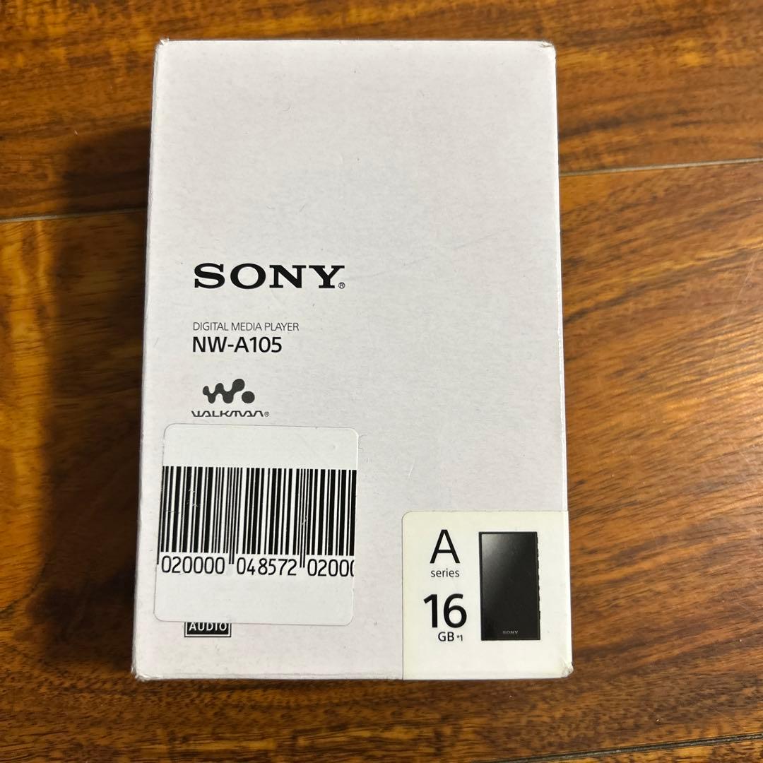 SONY NW-A105 デジタルオーディオプレーヤー 16GB ブラック - メルカリ