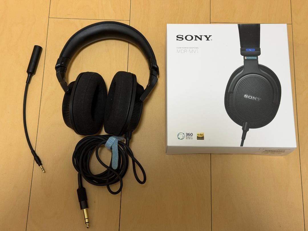 ソニー MDR-MV1 モニターヘッドホン 背面開放型 ブラック Amazon | ソニー(SONY) モニターヘッドホン MDR-MV1:背面開放型