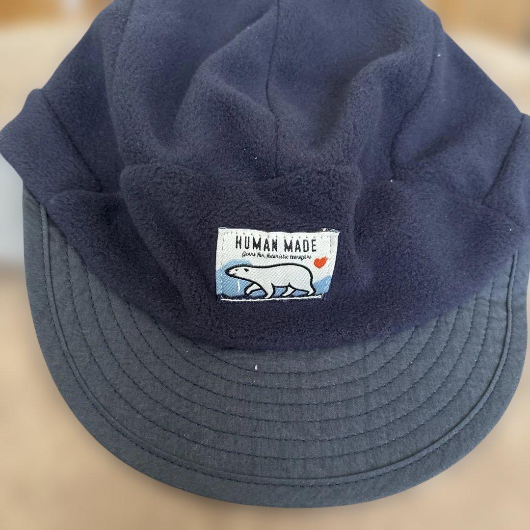 帽子 HUMAN MADE FLEECE CAP Human Made Fleece Cap帽(京都專門店購入)