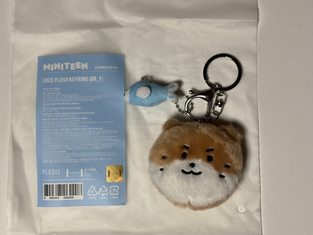 MINITEEN ディノ チャンダリ FACE PLUSH KEYRING - メルカリ
