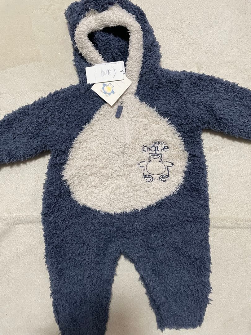 新品未使用　GELATO PIQUE ポケモンスリープロンパース　カビゴン ポケモンスリープ】【ベビー】ジェラート カビゴンロンパース