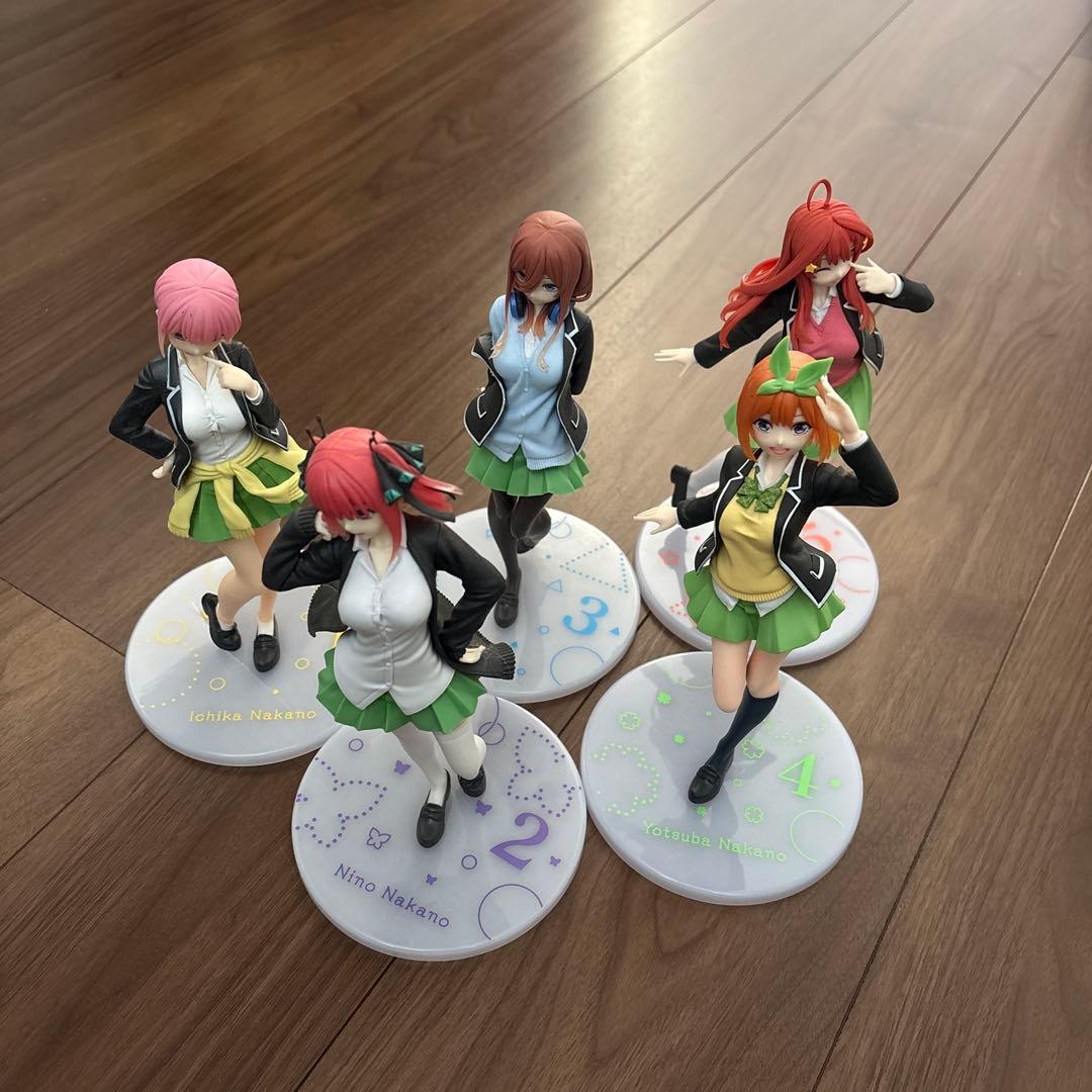 五等分の花嫁 ⭐︎5体フィギアセット⭐︎ - メルカリ